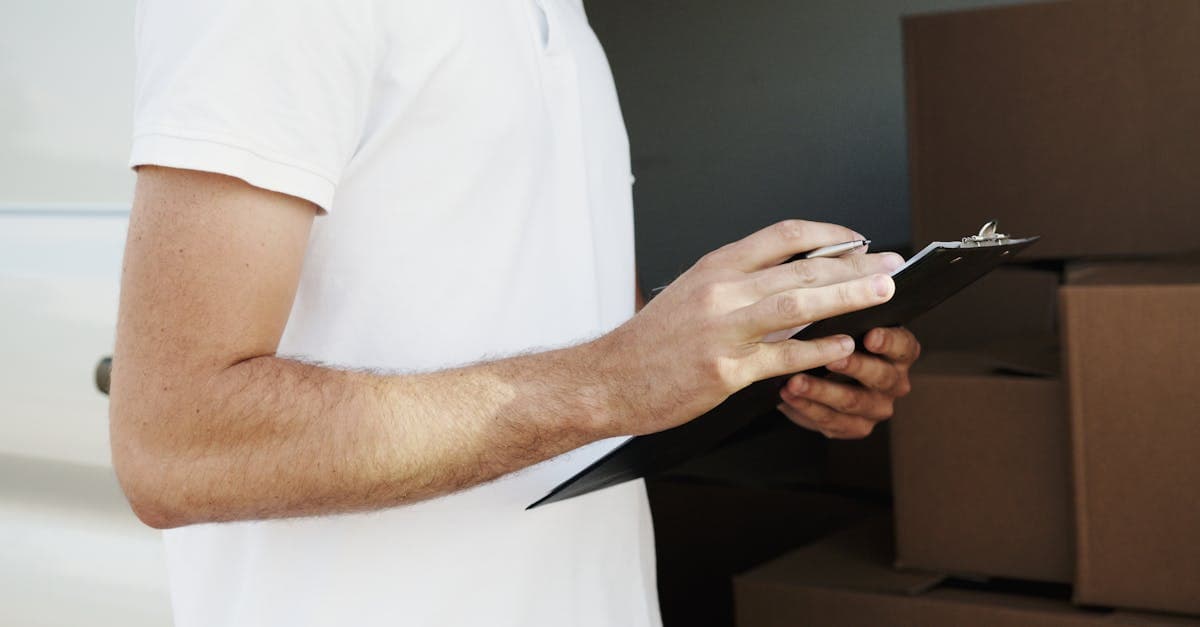 Landlord reviewing inventory documentation alongside an insurance claim form