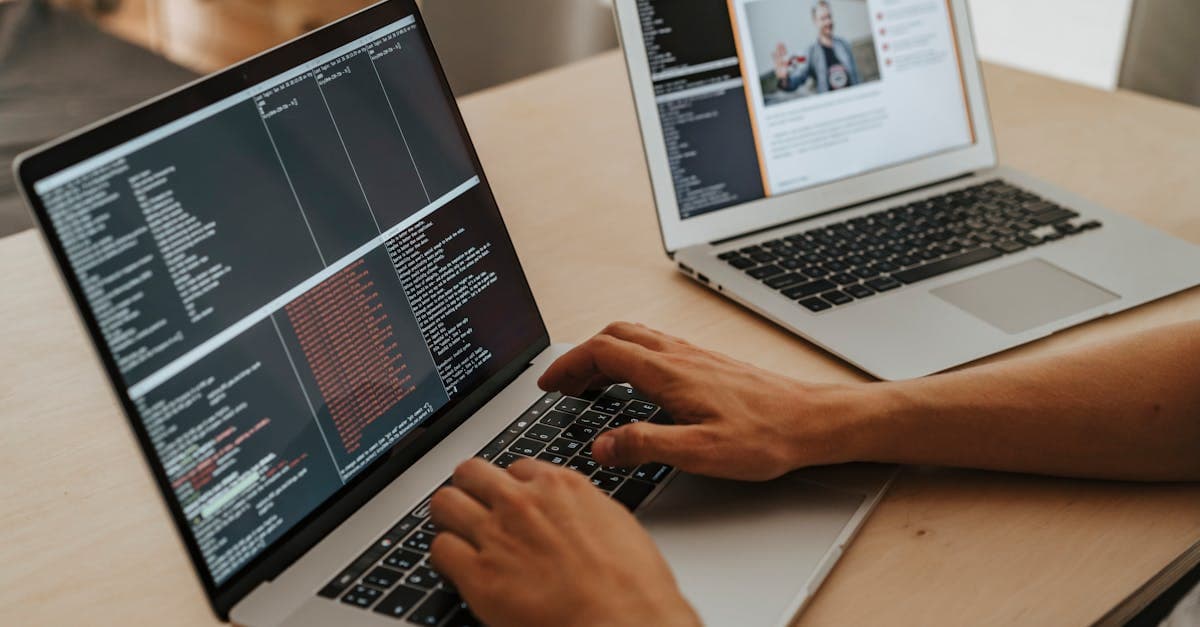 Letting agent software comparison on desktop screen
