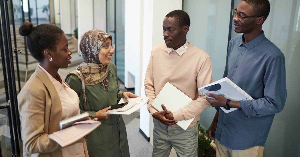 Employer reviewing right to work documentation