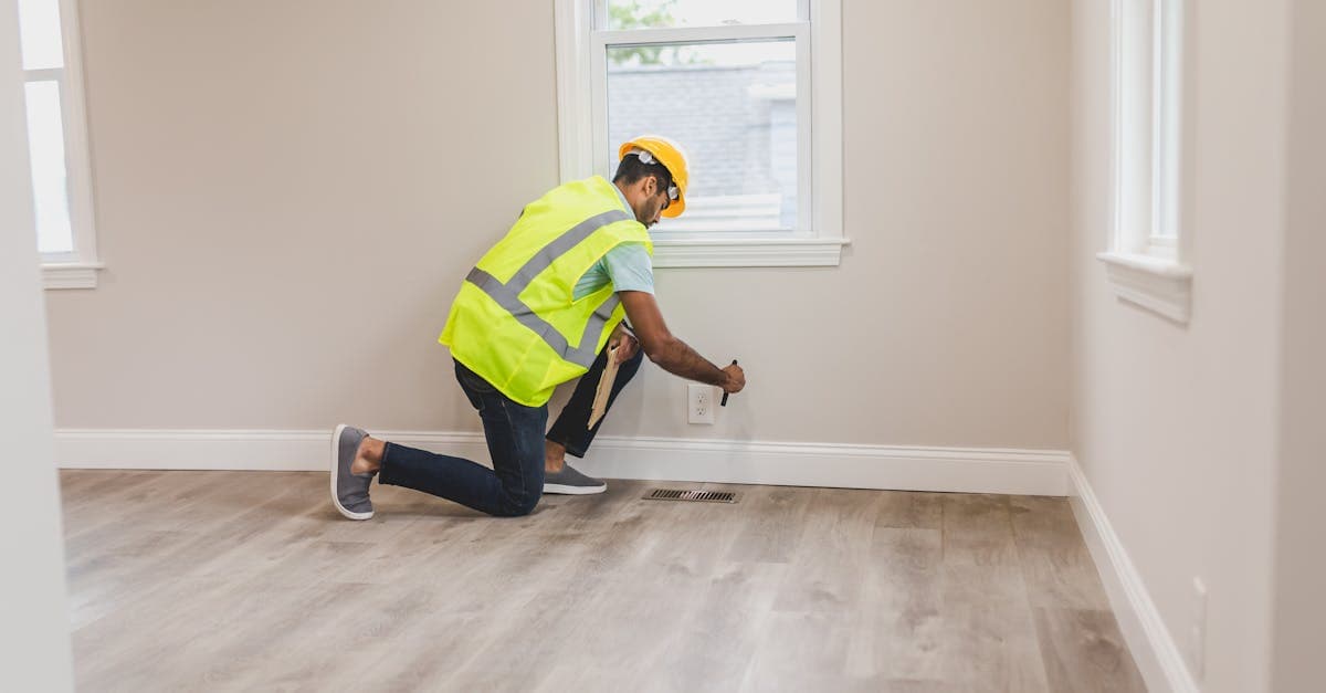 Property manager comparing check-in and check-out inventory reports side by side