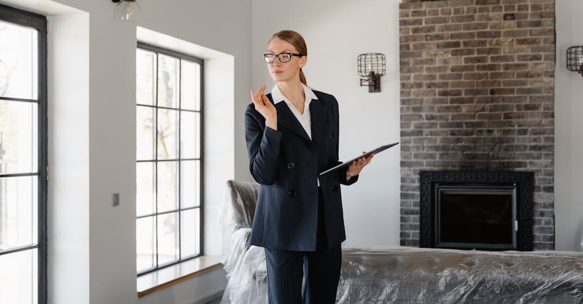 Modern serviced apartment interior