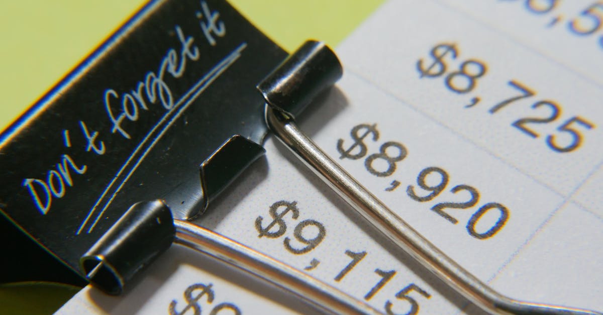 Credit note document next to an original invoice